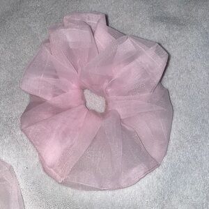 Xxl oversize organza scrunchie